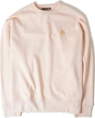 Acne Studios Face Patch Crewneck Sweatshirt - ShopStyle Jumpers